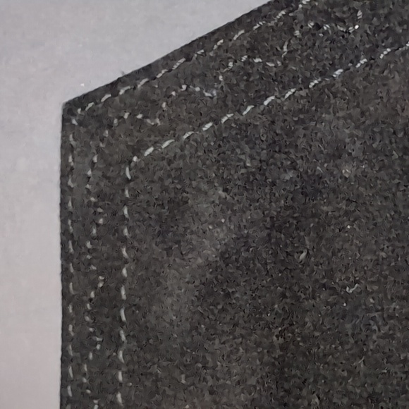 Brighton Women's Black Soft Suede Double Buckle Belt.M. - Picture 5 of 10